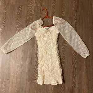 Boutique White Bodycon Dress